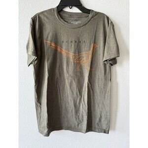 Schnee Men’s Pheasant Shirt Sleeve T-Shirt, Green, Size Medium